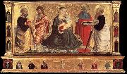 Madonna and Child with Sts John the Baptist, Peter, Jerome, and Paul dsgh GOZZOLI, Benozzo